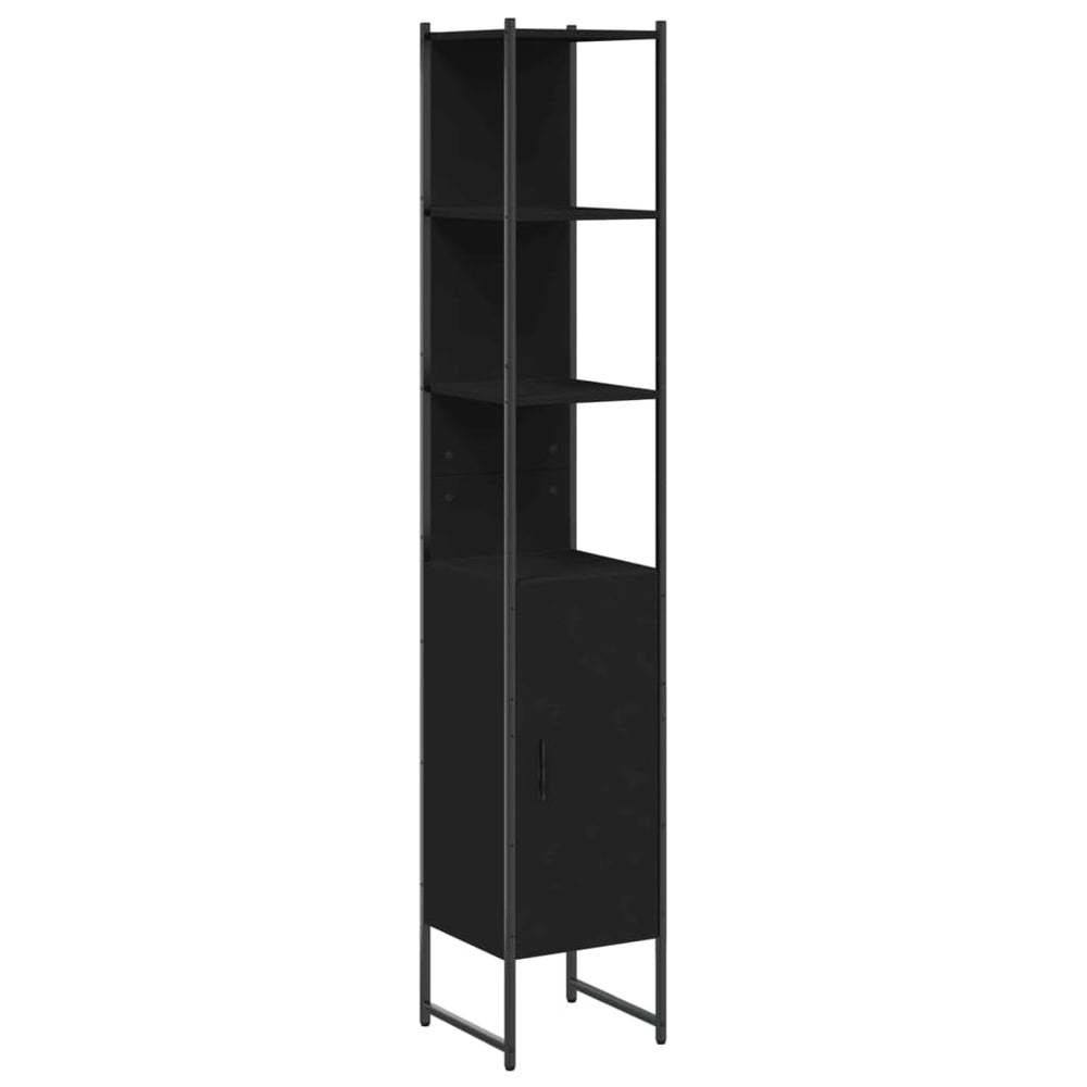 Dulap De Baie, , 33X33X185,5 Cm, Lemn Prelucrat