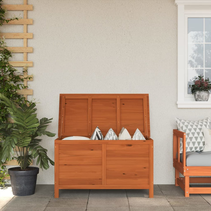 Cutie De Perne De Exterior, 99X50X56,5 Cm, Lemn Masiv De Brad