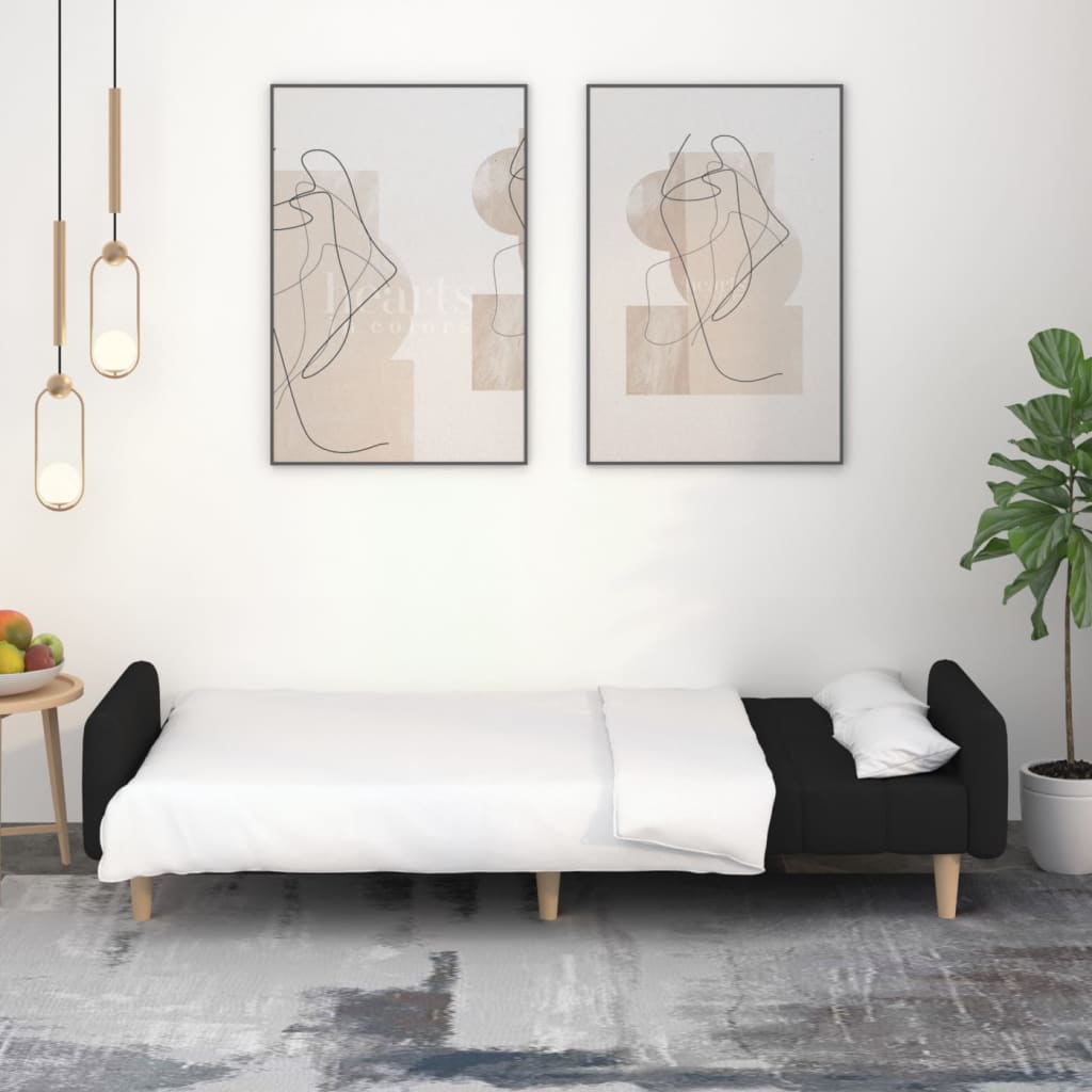 Canapea Extensibilă Cu 2 Locuri, , Material Textil