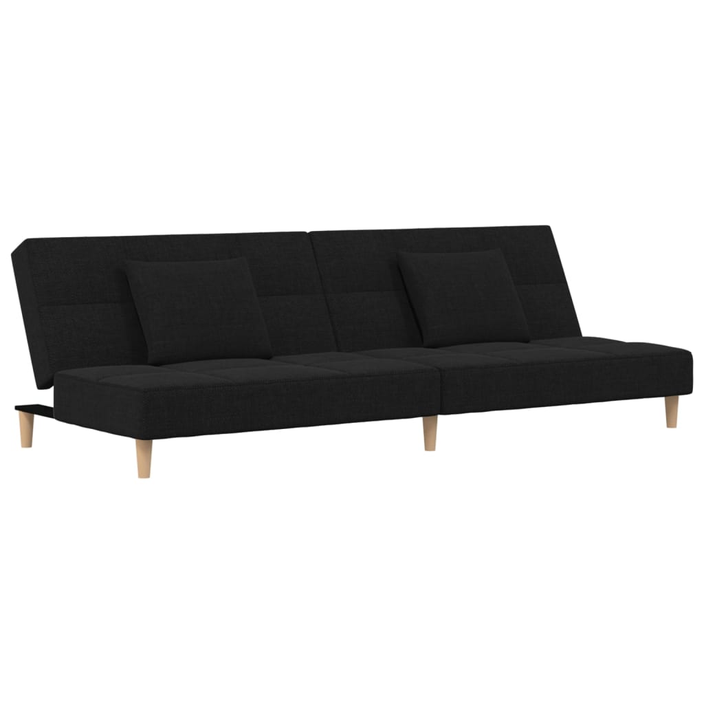 Canapea Extensibilă Cu 2 Locuri, 2 Perne, , Textil