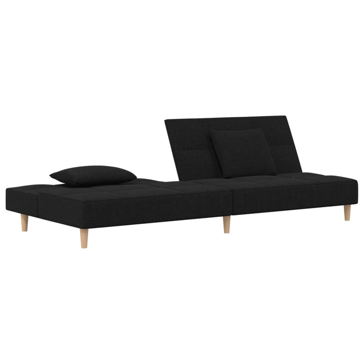 Canapea Extensibilă Cu 2 Locuri, 2 Perne, , Textil