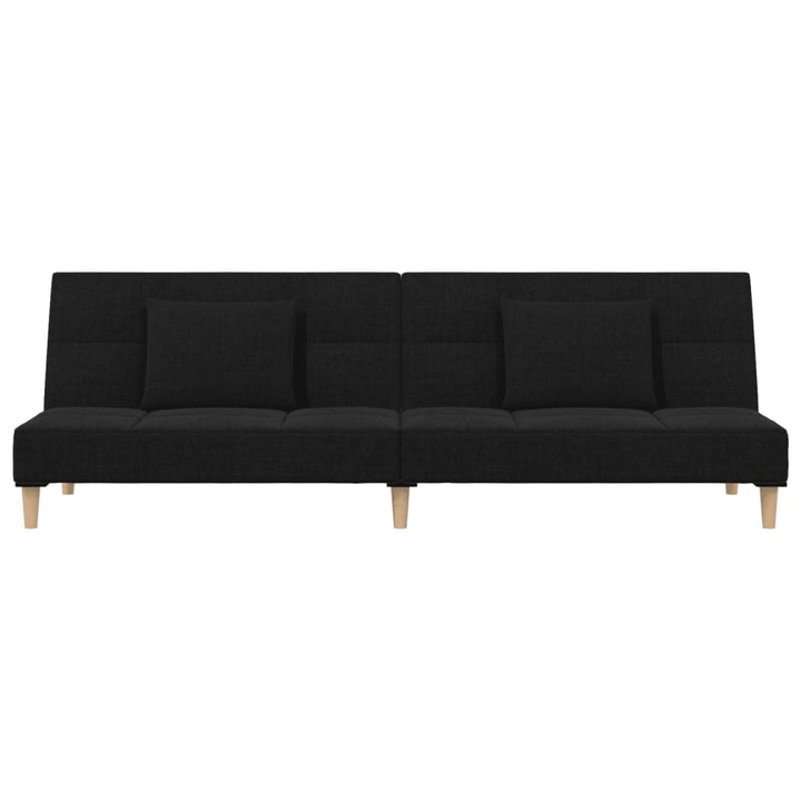 Canapea Extensibilă Cu 2 Locuri, 2 Perne, , Textil