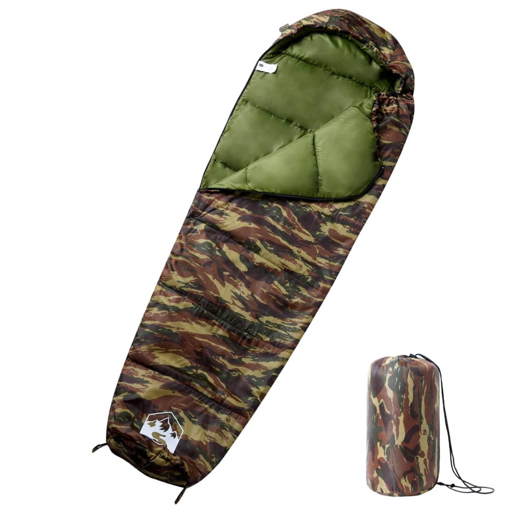 Sac De Dormit Tip Mumie Pentru Adulți De Camping, 3 Anotimpuri