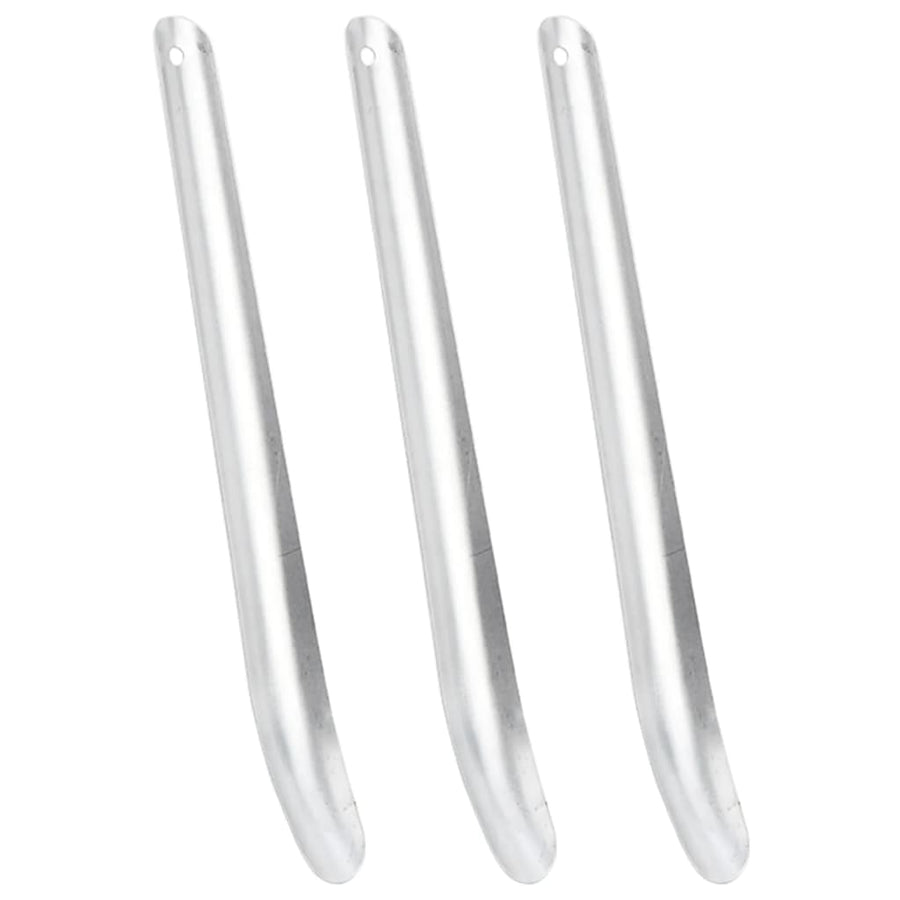 Raclete Transpirație Pentru Cai, 3 Buc., Argintiu, Aluminiu