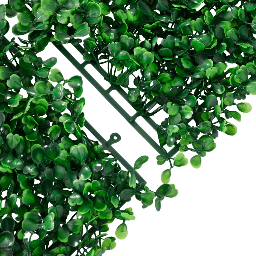 Gard Din Frunze De Arbust Artificiale, 24 Buc., Verde,