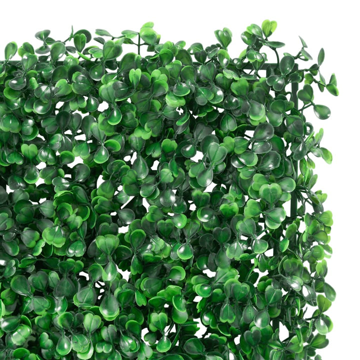 Gard Din Frunze De Arbust Artificiale, 24 Buc., Verde,