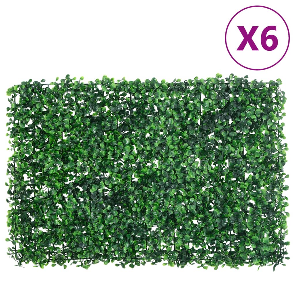 Gard Din Frunze De Arbust Artificiale, 24 Buc., Verde,