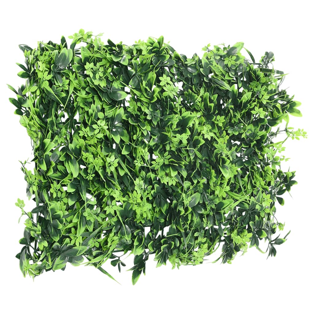   Gard Din Frunze Artificiale, 6 Buc., Verde, 40X60 Cm