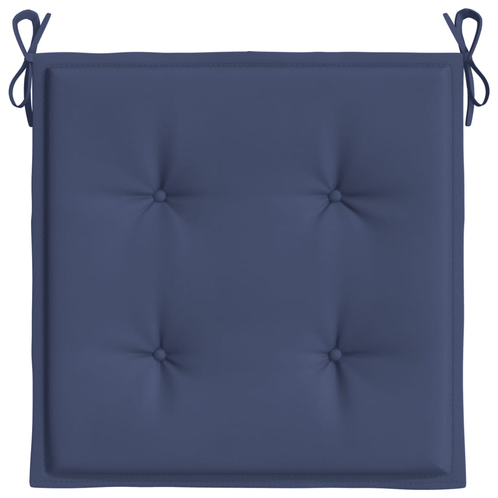 Perne Pentru Paleți 2 Buc. Bleumarin, 50X50X3 Cm, Textil Oxford
