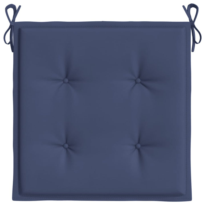 Perne Pentru Paleți 2 Buc. Bleumarin, 50X50X3 Cm, Textil Oxford