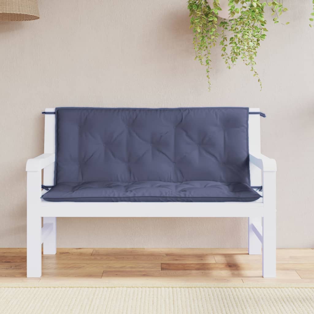 Perne Bancă De Grădină 2Buc. 150X50X7Cm Textil Oxford