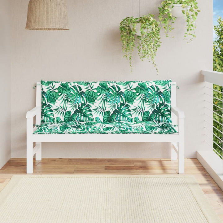 Perne Bancă De Grădină 2Buc. 150X50X7Cm Textil Oxford