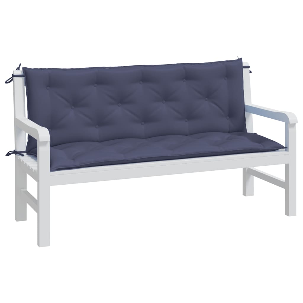 Perne Bancă De Grădină 2Buc. 150X50X7Cm Textil Oxford