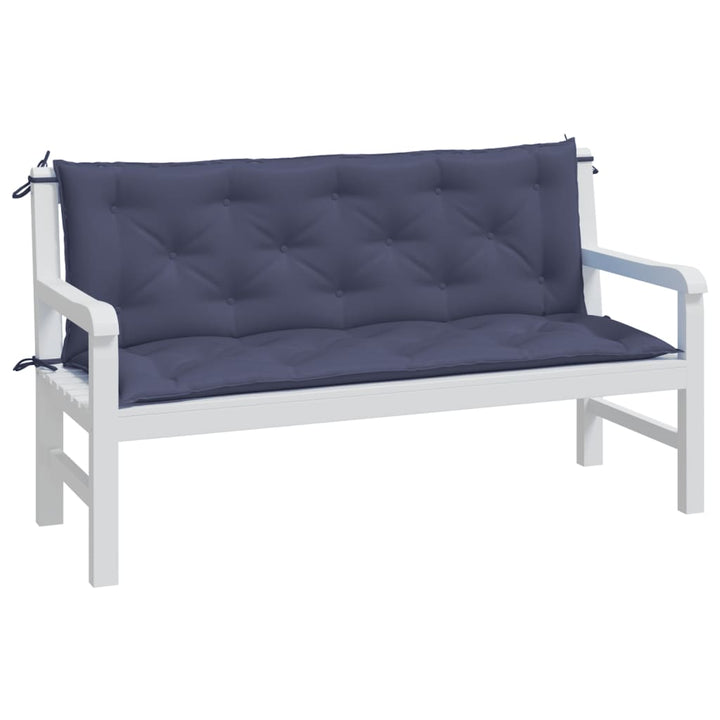Perne Bancă De Grădină 2Buc. 150X50X7Cm Textil Oxford