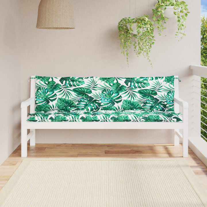 Perne Bancă De Grădină 2Buc. 150X50X7Cm Textil Oxford
