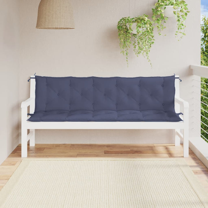 Perne Bancă De Grădină 2Buc. 150X50X7Cm Textil Oxford