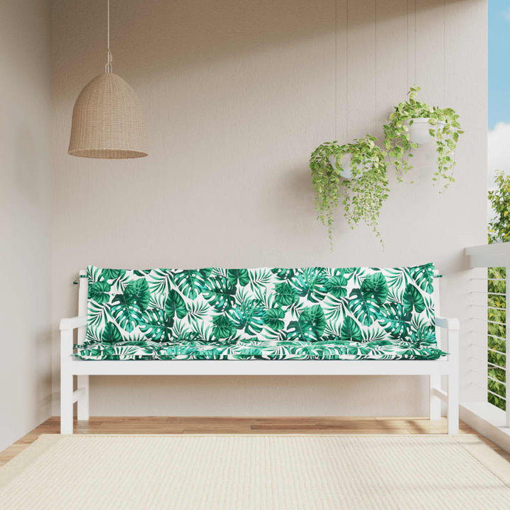 Perne Bancă De Grădină 2Buc. 150X50X7Cm Textil Oxford