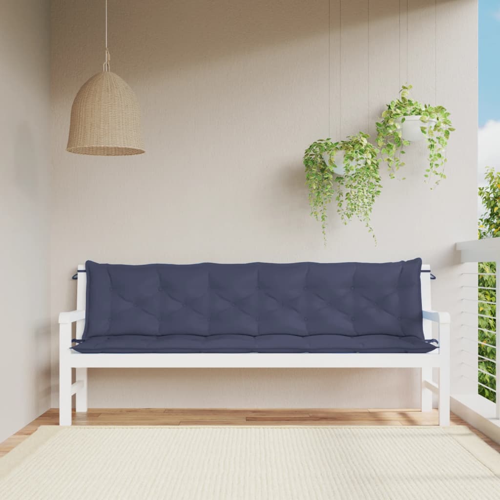 Perne Bancă De Grădină 2Buc. 150X50X7Cm Textil Oxford