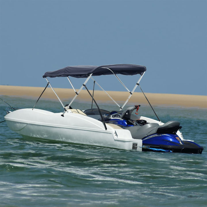 Parasolar Bimini 3 Arcuri Pereți Laterali,