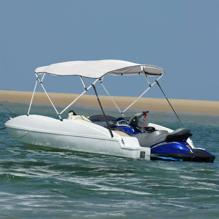 Parasolar Bimini 3 Arcuri Pereți Laterali,