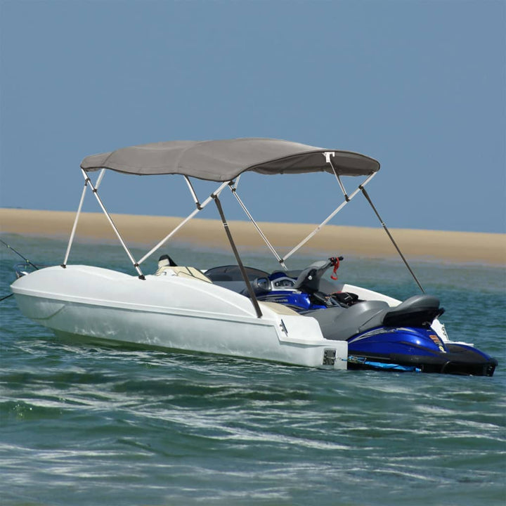 Parasolar Bimini 3 Arcuri Pereți Laterali,