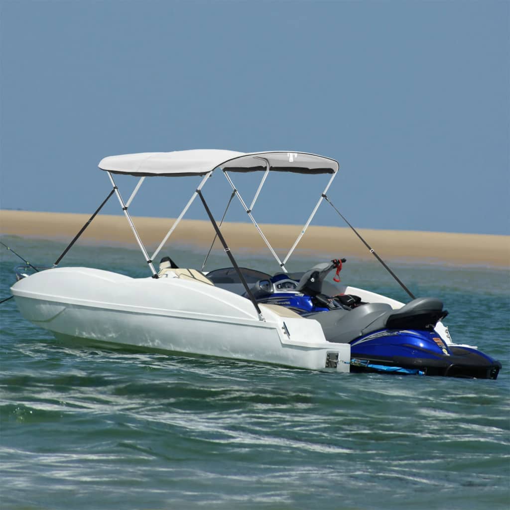 Parasolar Bimini 3 Arcuri Pereți Laterali,