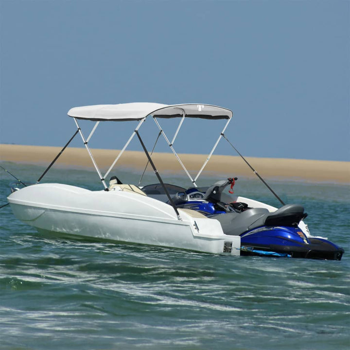 Parasolar Bimini 3 Arcuri Pereți Laterali,