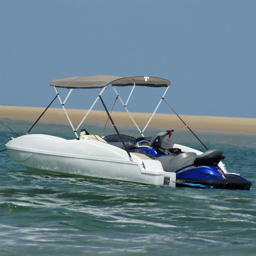 Parasolar Bimini 3 Arcuri Pereți Laterali,