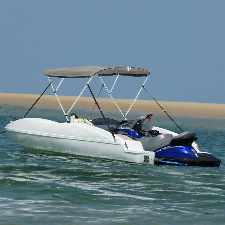 Parasolar Bimini 3 Arcuri Pereți Laterali,