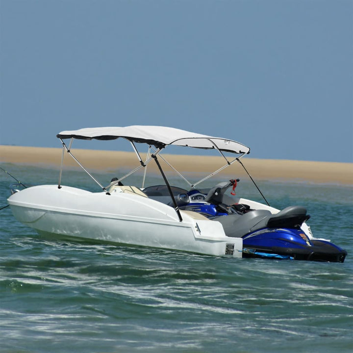Parasolar Bimini 3 Arcuri Pereți Laterali,
