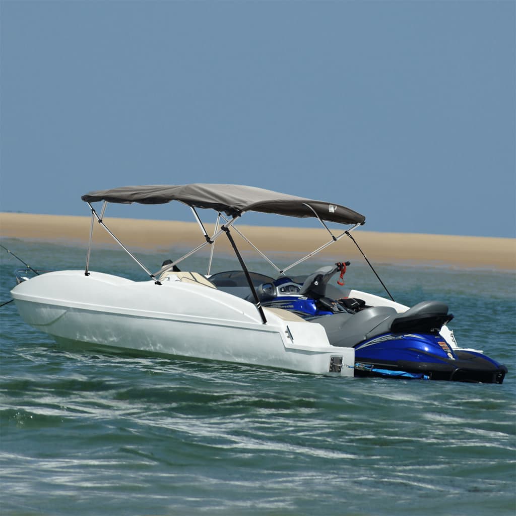 Parasolar Bimini 3 Arcuri Pereți Laterali,