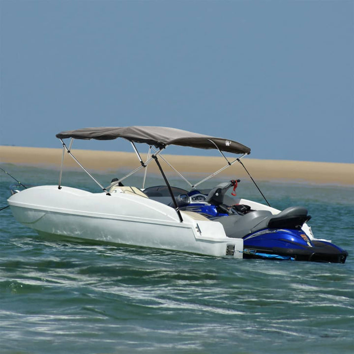 Parasolar Bimini 3 Arcuri Pereți Laterali,