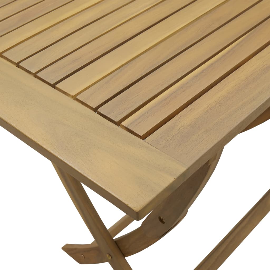 Set Mobilier De Grădină, 5 Piese, Lemn Masiv De Acacia