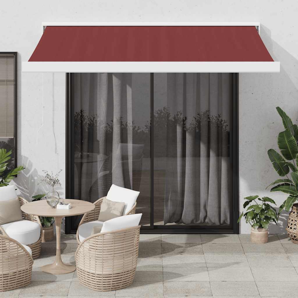 Copertină Manuală Tip Casetă, Crem,