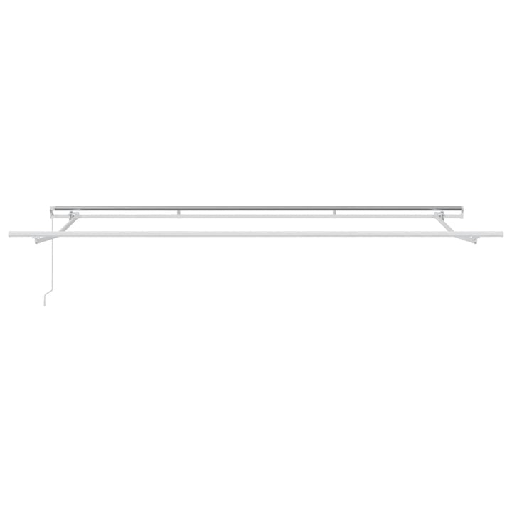 Copertină Retractabilă Manual, Maro, 400X300 Cm