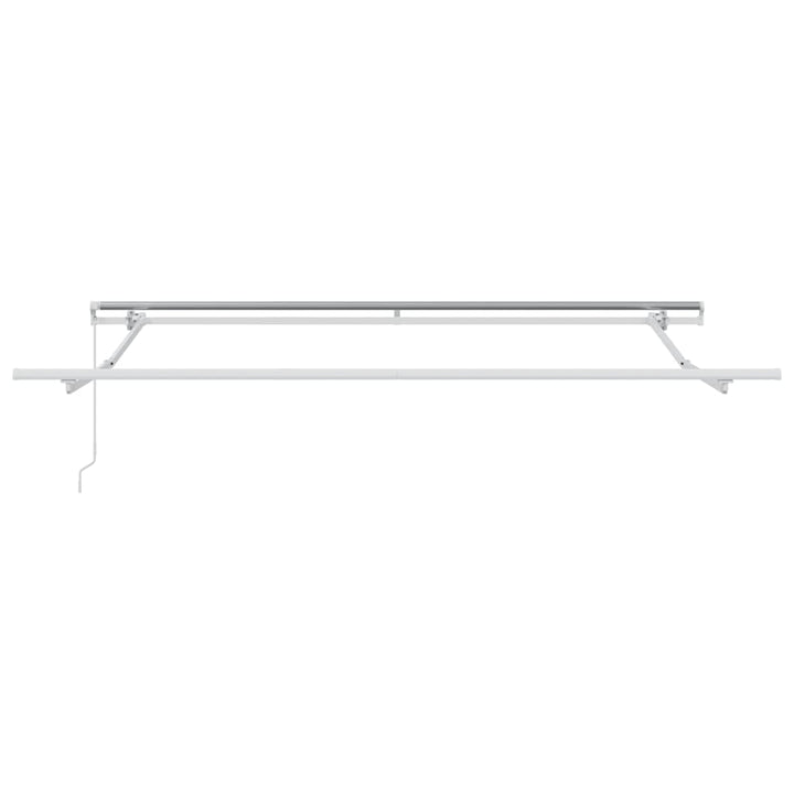 Copertină Retractabilă Manual, Maro, 300X250 Cm