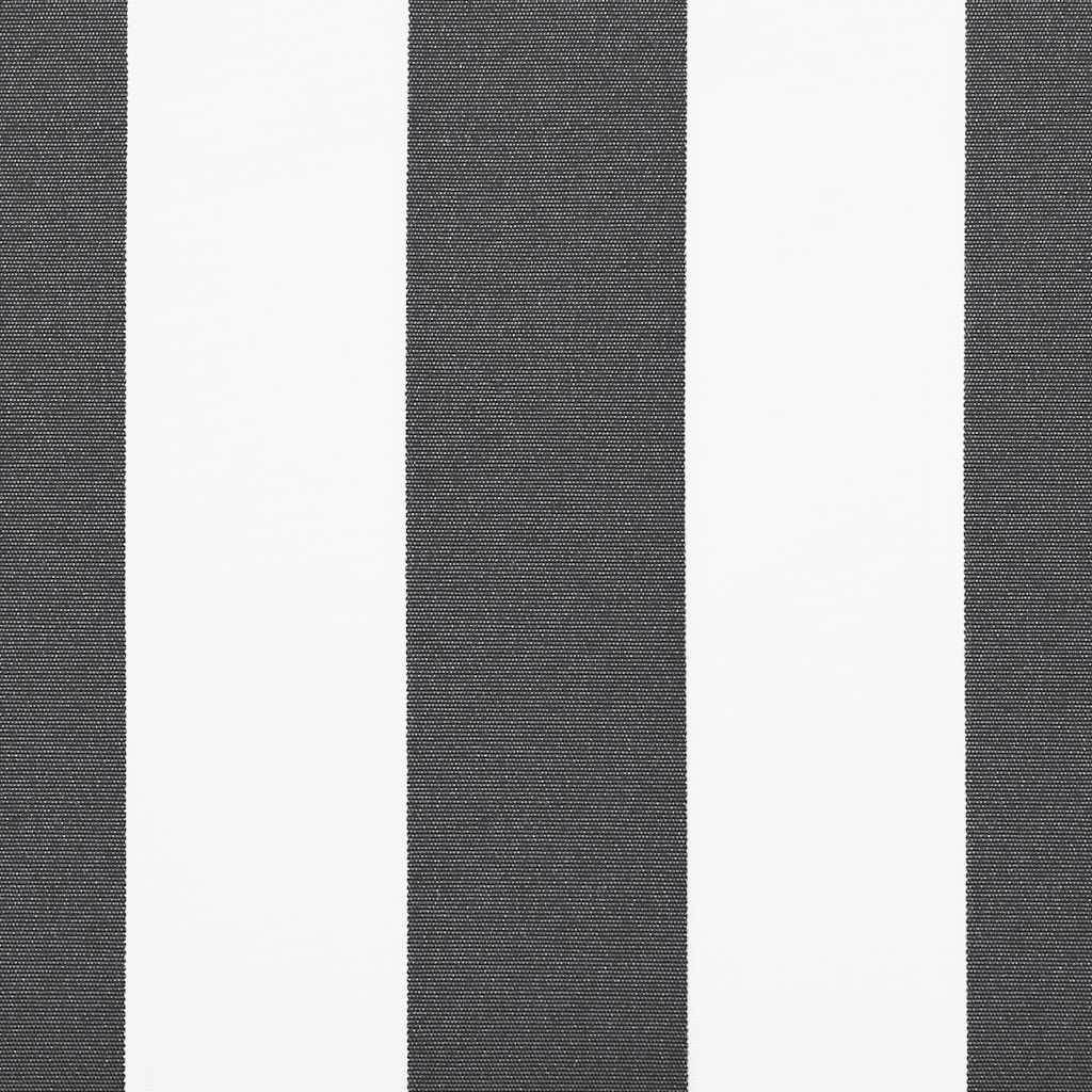 Copertină Retractabilă Manual, Antracit/Alb, 400X300 Cm