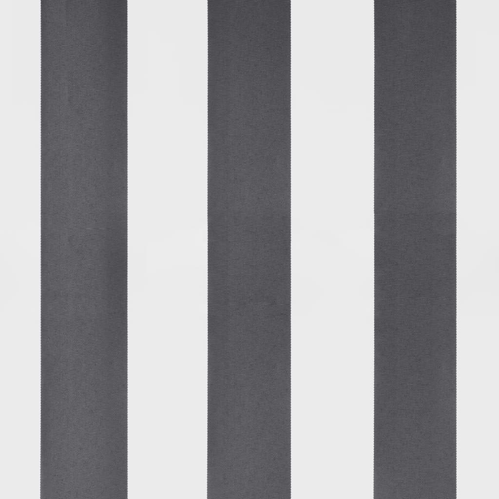 Copertină Retractabilă Manual, Antracit/Alb, 350X250 Cm