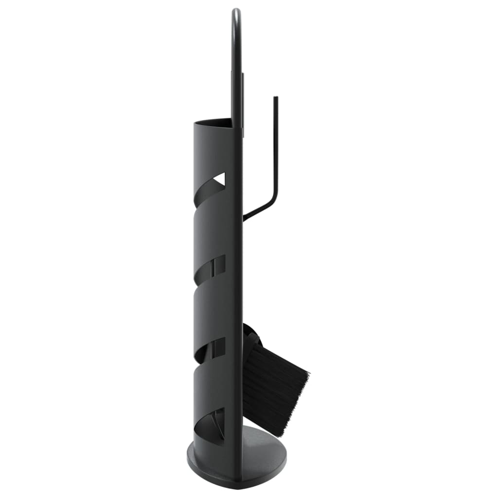 Set De Unelte Pentru Șemineu, 5 Piese, 23X15X66 Cm, Oțel
