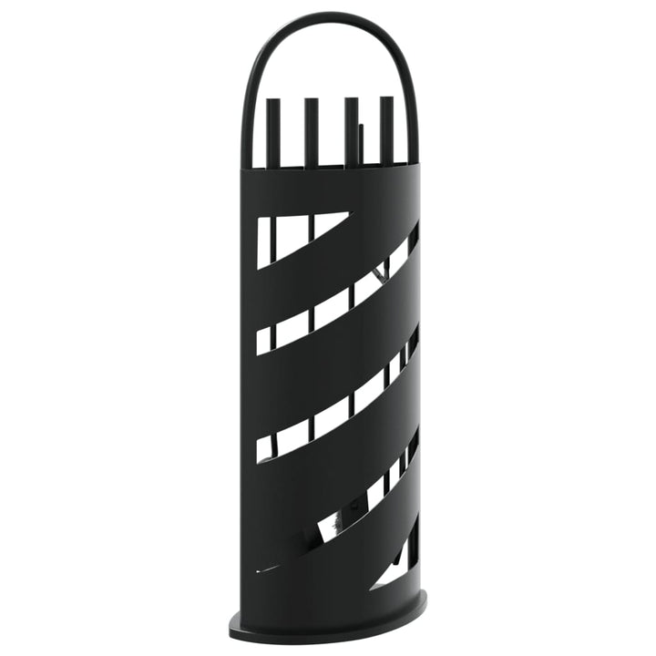 Set De Unelte Pentru Șemineu, 5 Piese, 23X15X66 Cm, Oțel