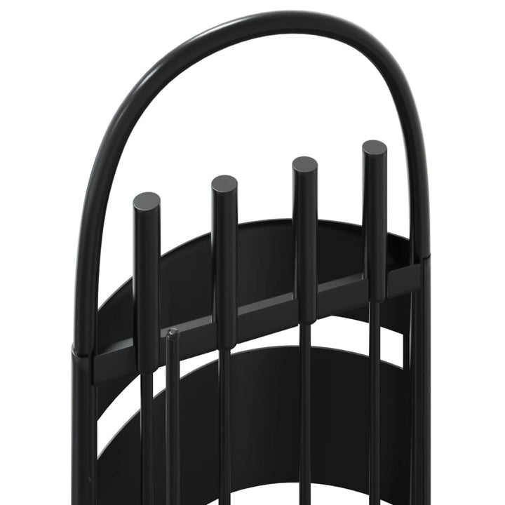 Set De Unelte Pentru Șemineu, 5 Piese, 23X15X66 Cm, Oțel