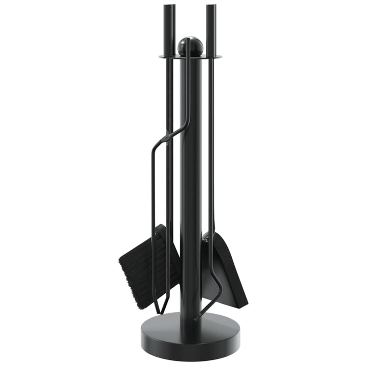 Set De Unelte Pentru Șemineu, 5 Piese, 18X56 Cm, Oțel
