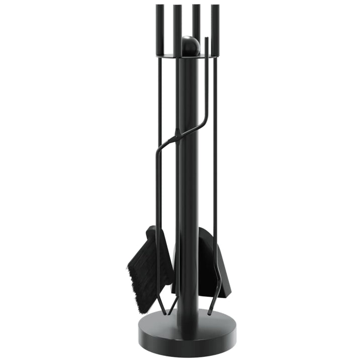 Set De Unelte Pentru Șemineu, 5 Piese, 18X56 Cm, Oțel
