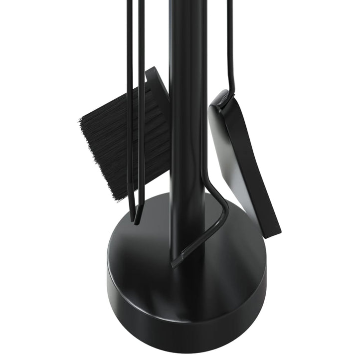 Set De Unelte Pentru Șemineu, 5 Piese, 18X56 Cm, Oțel