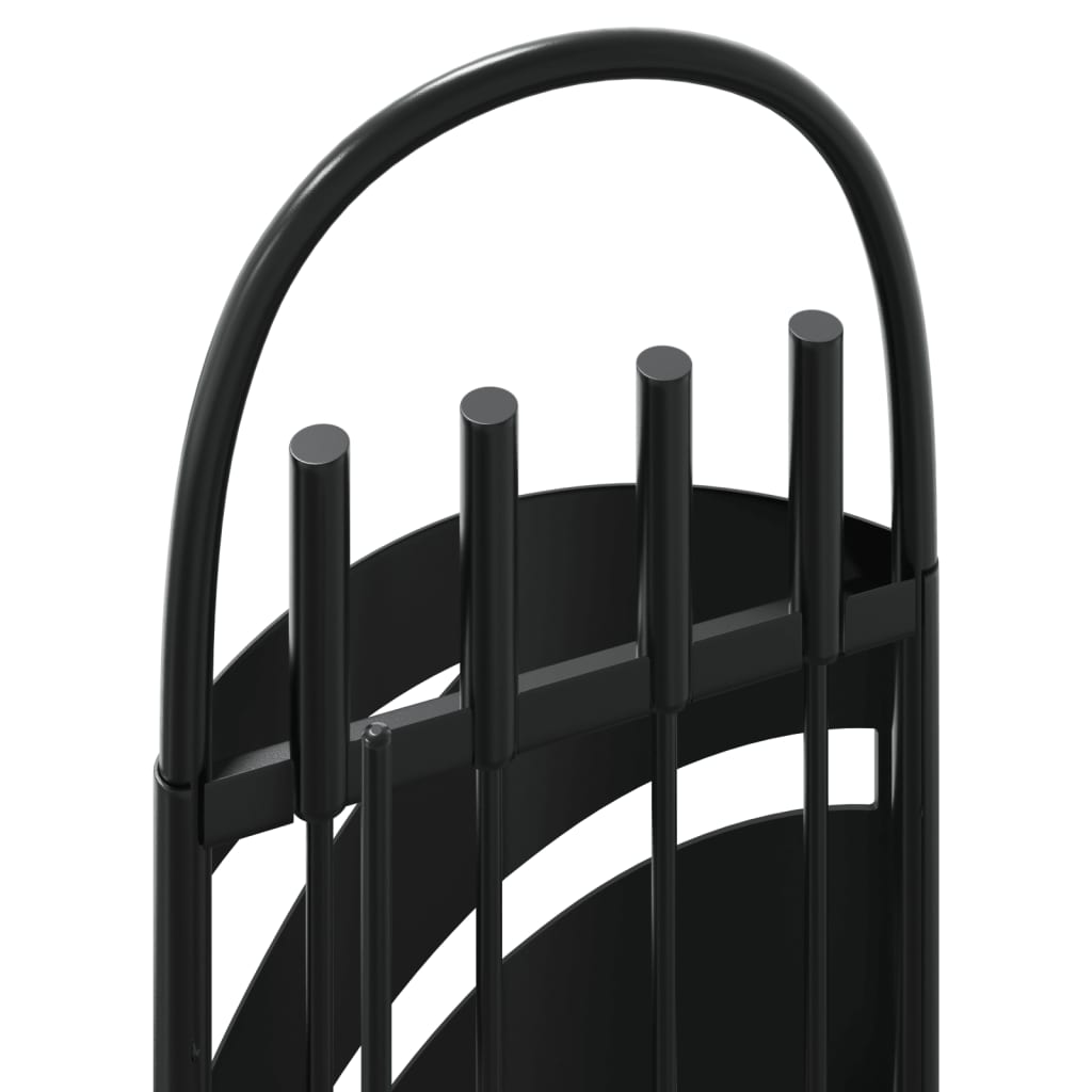 Set De Unelte Pentru Șemineu, 5 Piese, 23X15X66 Cm, Oțel
