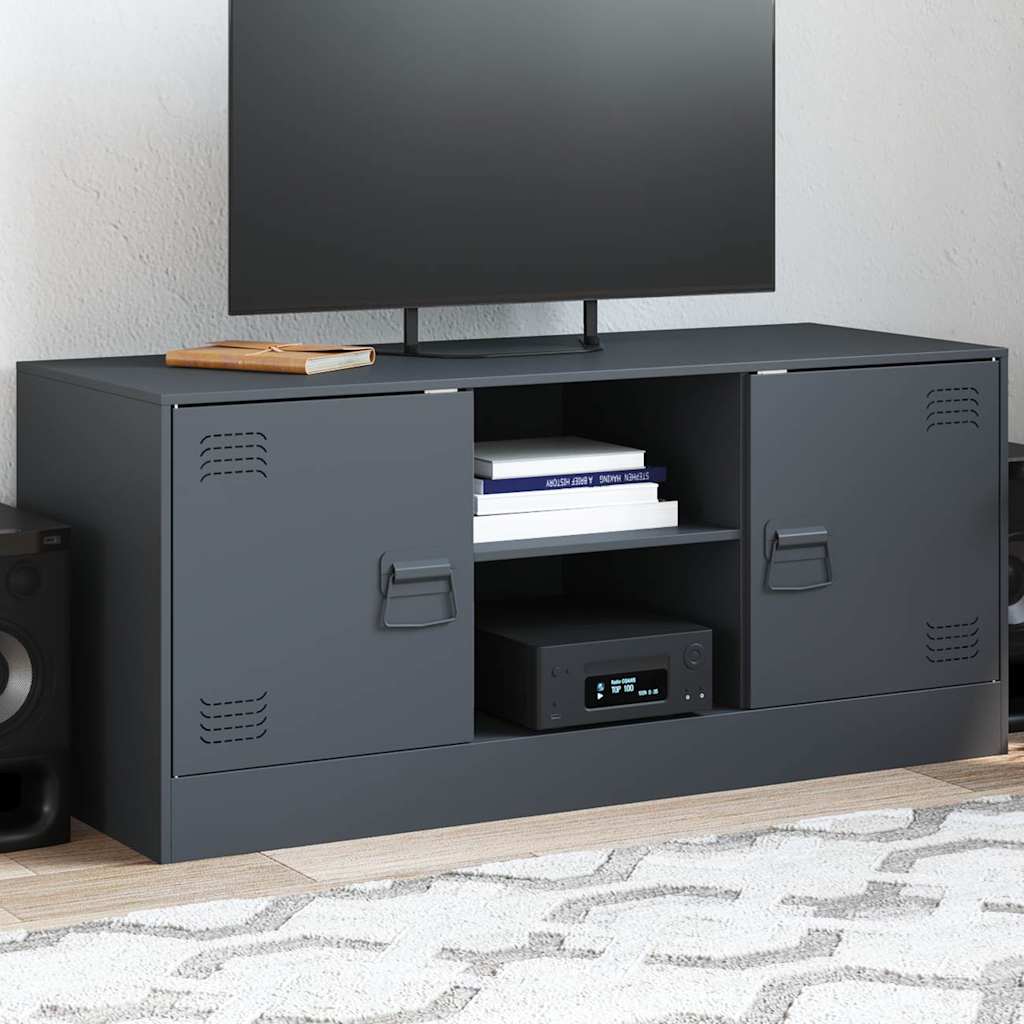 Comodă Tv, , 99X39X44 Cm, Oțel