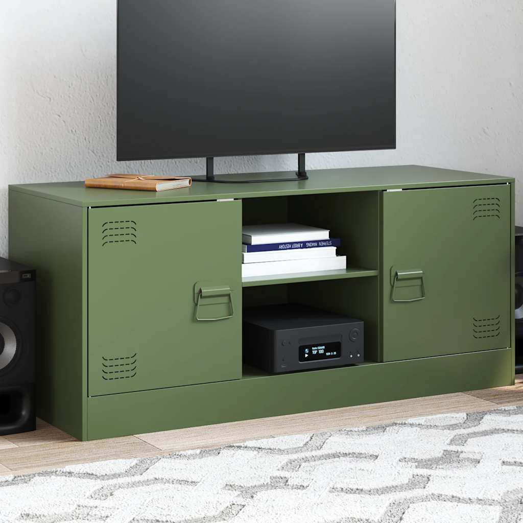 Comodă Tv, , 99X39X44 Cm, Oțel