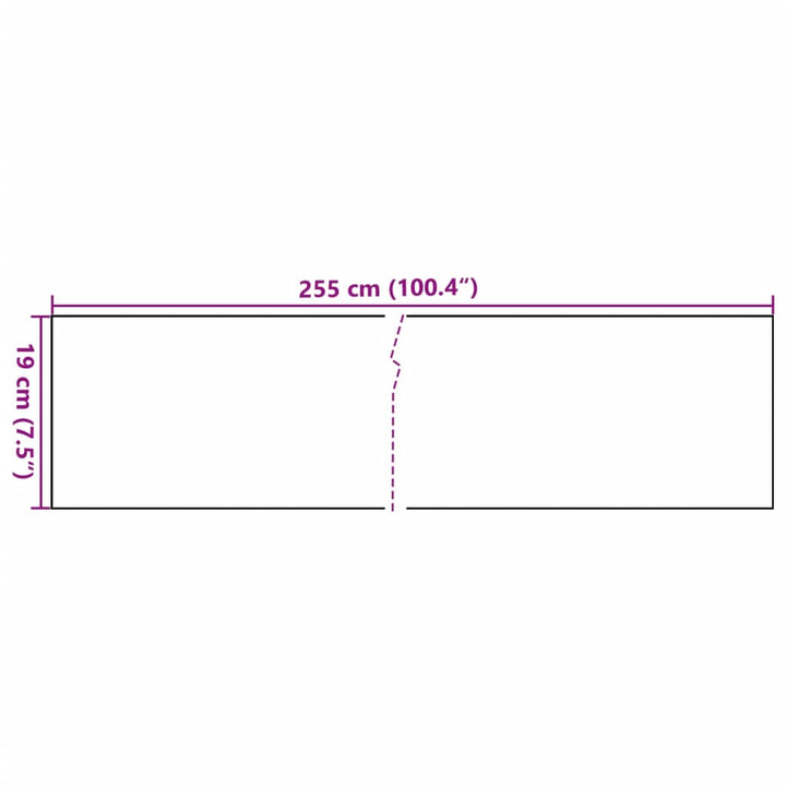 Paravane Pentru Balcon, 5 Buc., , 255X19 Cm, Poliratan
