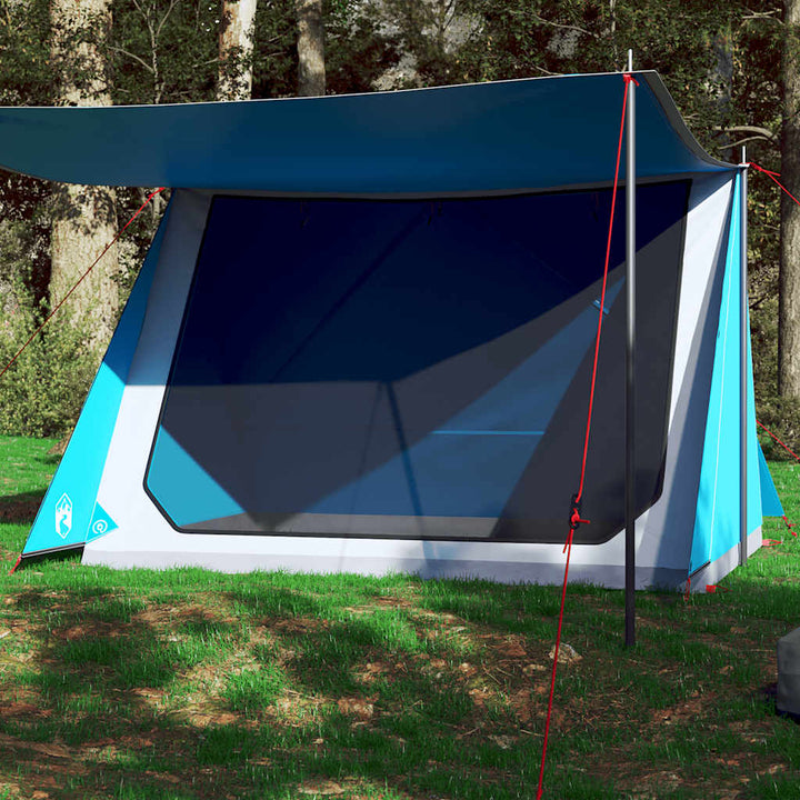 Cort De Camping Pentru 2 Persoane, Gri/Portocaliu, Impermeabil