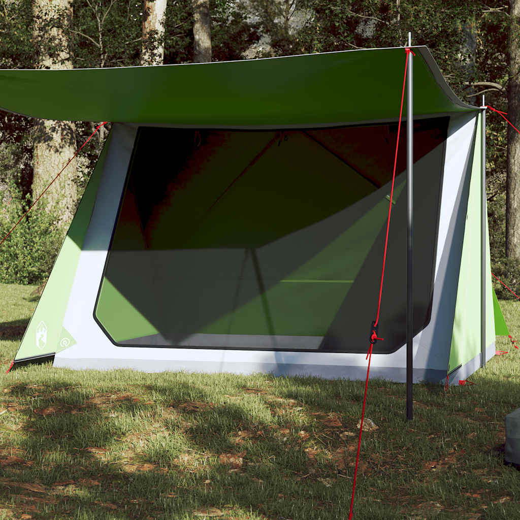 Cort De Camping Pentru 2 Persoane, Gri/Portocaliu, Impermeabil